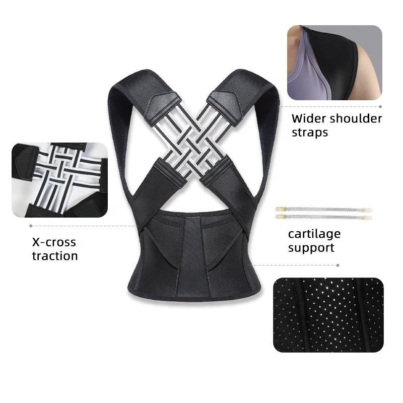 REGALIA Posture Corrector worn on back for spine alignment