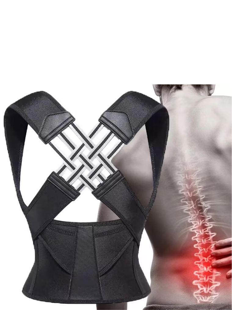 REGALIA Posture Corrector side view showing fit